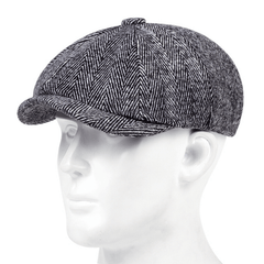 Men's Octagonal Berets Newsboy Cap Painter Hat