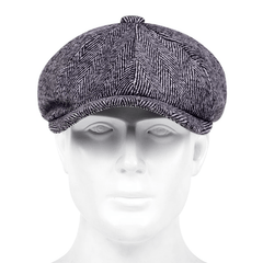 Men's Octagonal Berets Newsboy Cap Painter Hat