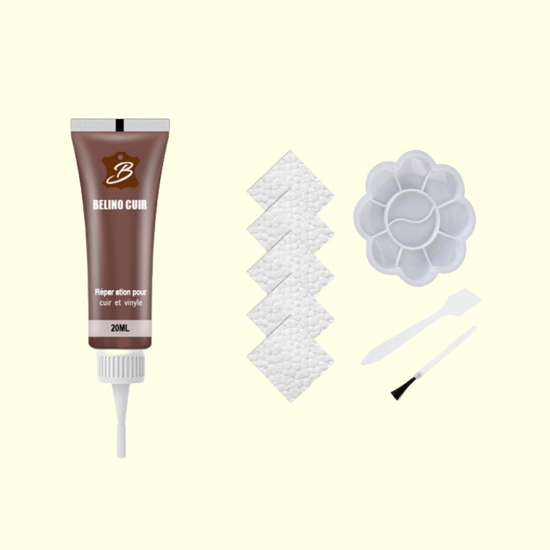 20ml Faux Leather Repair Cream - Fixes Scratches and Cracks - Car Seat Repair