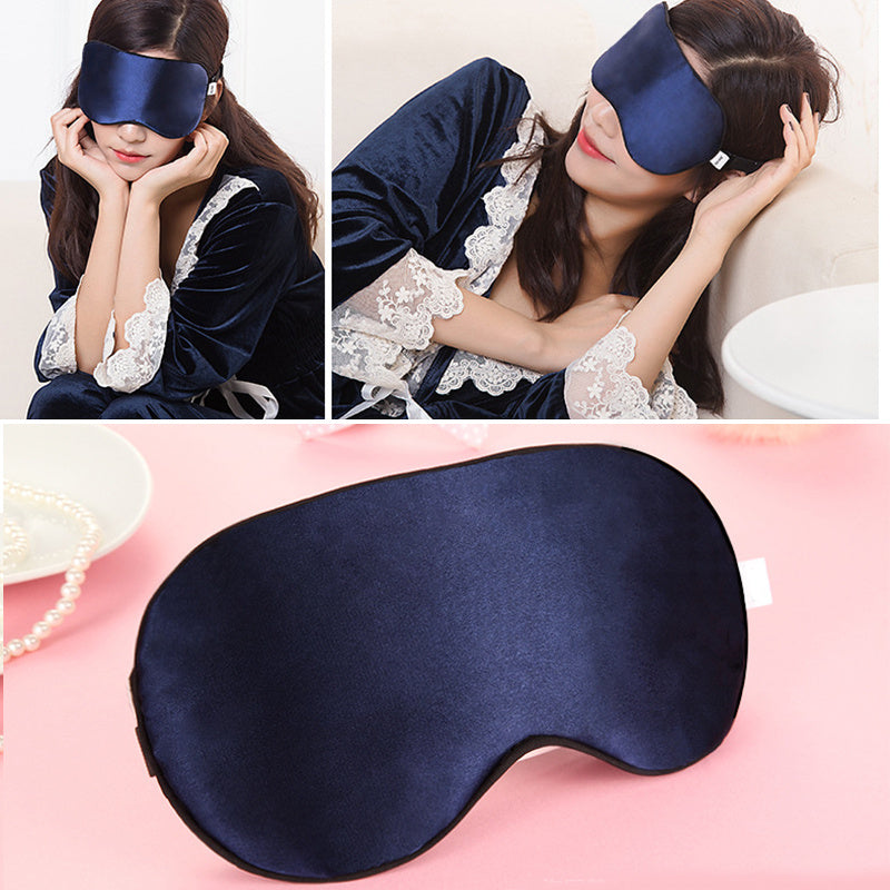 Soft Blackout Sleep Eye Mask for Travel Rest Nap