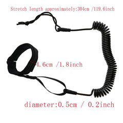 Surfing Foot Rope Stand UP Paddle Board Coiled Leash