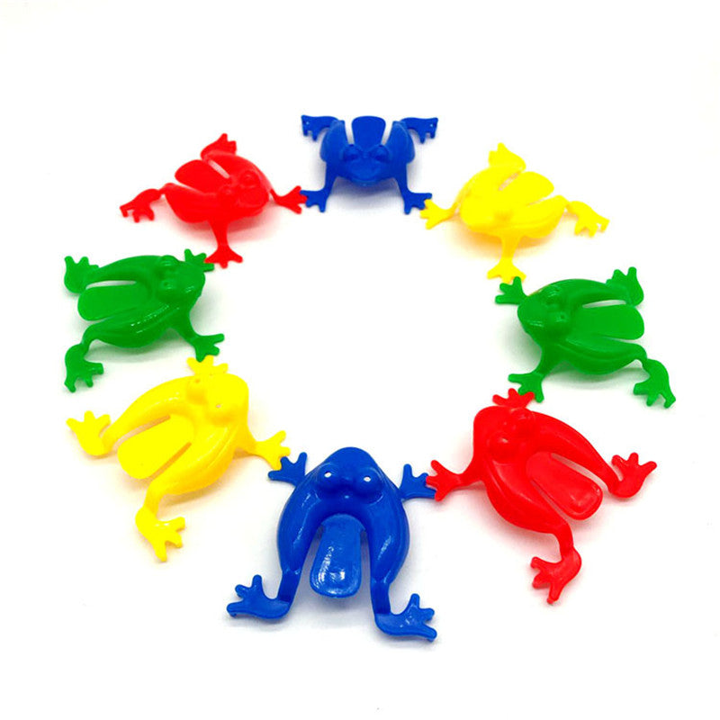 Jumping Frog Bounce Fidget Toys Stress Relief Novelty Assorted Gift