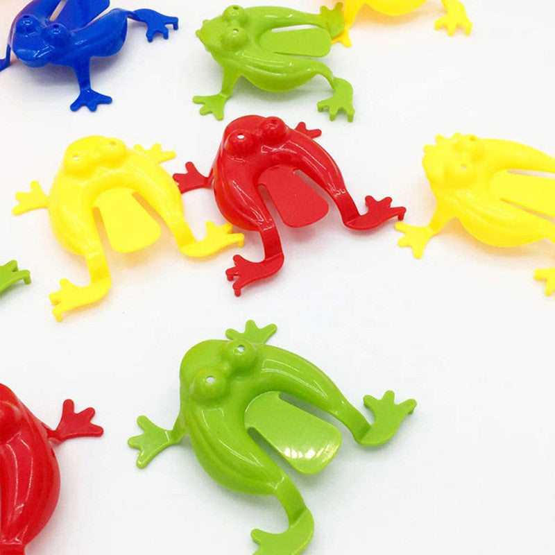 Jumping Frog Bounce Fidget Toys Stress Relief Novelty Assorted Gift