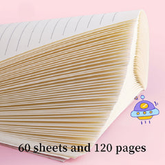 4pcs 60 Sheets A5 Coil Notebook Thickened Note taking Workbook
