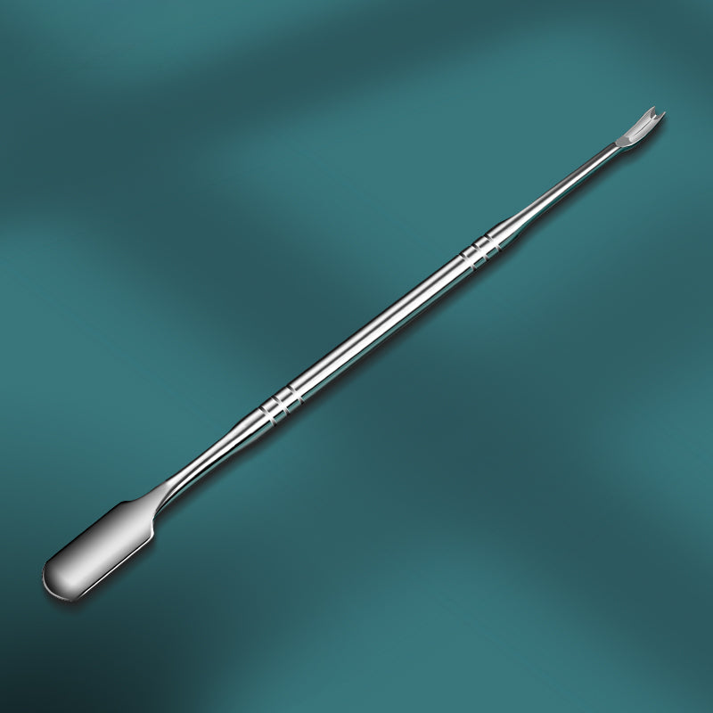 Stainless Steel Nail Fork Dead Skin Pusher Set