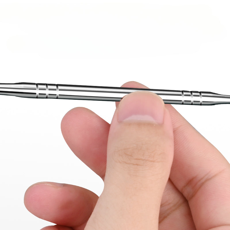 Stainless Steel Nail Fork Dead Skin Pusher Set