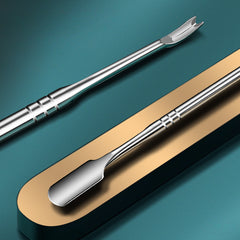 Stainless Steel Nail Fork Dead Skin Pusher Set