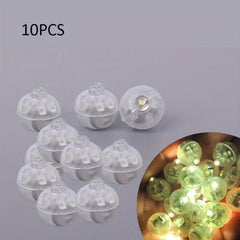 10pcs LED Ball Balloons Glowing Party Wedding Decoration