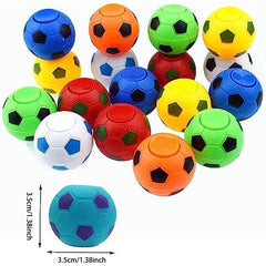 Mini Soccer Ball Fidget Spinners - Party Favors, Classroom Prizes, Pinata Filler
