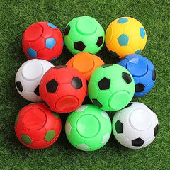 Mini Soccer Ball Fidget Spinners - Party Favors, Classroom Prizes, Pinata Filler
