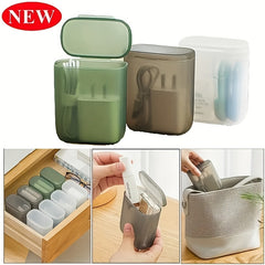 3pcs Data Cable Storage Box for Headphone Jack Pins Cosmetics Jewelry Organizer