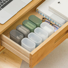 3pcs Data Cable Storage Box for Headphone Jack Pins Cosmetics Jewelry Organizer