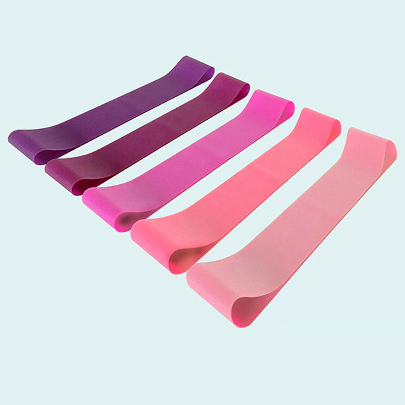 5pcs Yoga Elastic Resistance Band for Leg Hip Lifting Workout