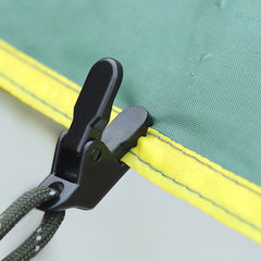 10pcs Tarp Clips and Tent Clamps - Perfect Awning & Camping Tent Tightener