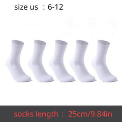 5pairs Men's Striped Business Socks