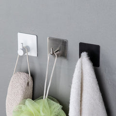 Stainless Steel Wall Mounted Hook Bathroom Sticky Hanger