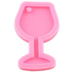 Wine Glass Pendant Silicone Mold for DIY Jewelry Making
