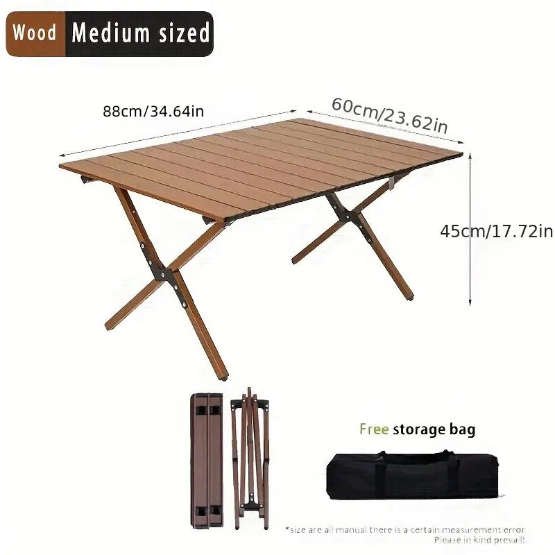 Portable Outdoor Camping Folding Table Beach Picnic Leisure Table