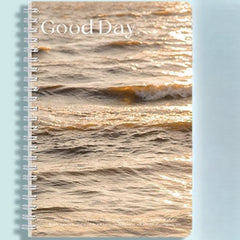 Ocean Wave Notebook 4pcs Thickened Student Prize 120 Pages 13 97 Cm