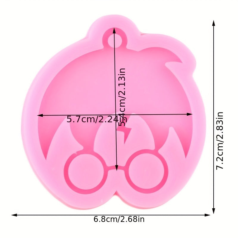 Anime Boy Shape Jewelry Pendant Silicone Mold DIY Resin Epoxy Keychains