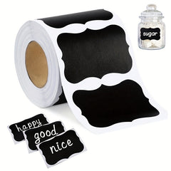 Chalkboard Labels Waterproof Reusable Blackboard Stickers For Mason Jars