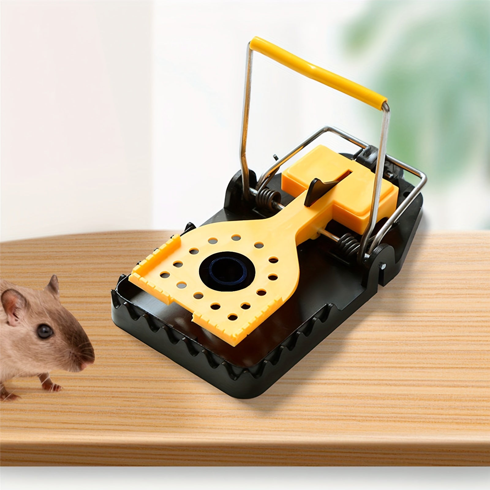 6pcs Quick & Effective Mouse Traps Indoor/Outdoor Reusable Easy Setup