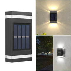 Outdoor Solar Wall Lamp Waterproof UP and Down Wall Light