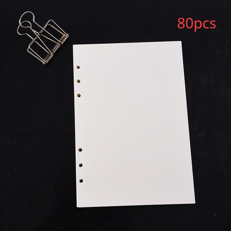 Grid/Lined Spiral Notebook Refill A5
