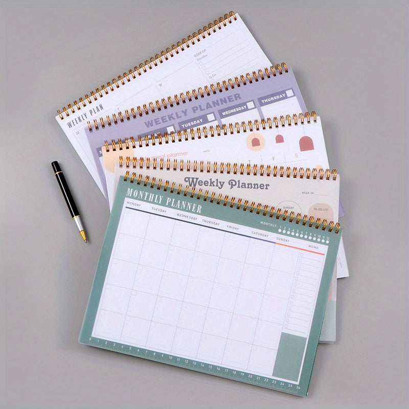 A4 Weekly Planner 50 Sheets 100gsm Paper Productivity Tracker