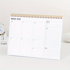 A4 Weekly Planner 50 Sheets 100gsm Paper Productivity Tracker
