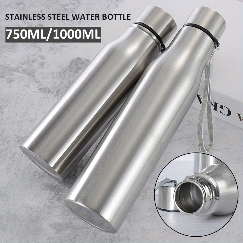 Stainless Steel Sports Water Bottle with Handle