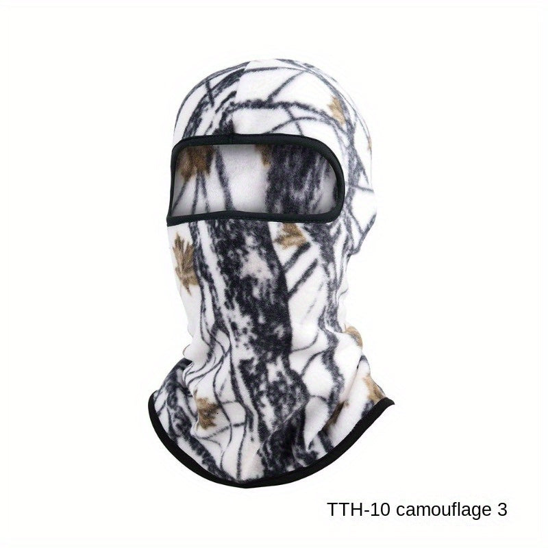 Breathable Fleece Balaclava Windproof Motorcycle Head Cover Face Mask