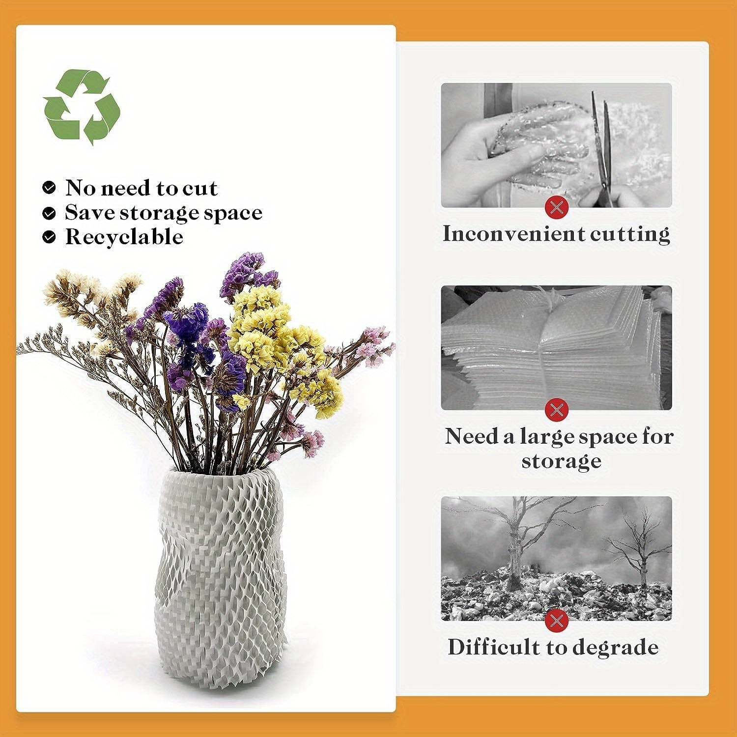 Honeycomb Packing Paper 38x29 in - Recyclable Moving Paper Substitute
