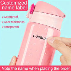 Personalized Transparent Labels for Custom Products