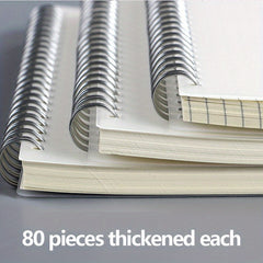 A5 Spiral Notebook To Do Lined Blank Ruled Grid Paper Journal