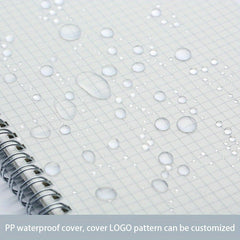 A5 Spiral Notebook To Do Lined Blank Ruled Grid Paper Journal
