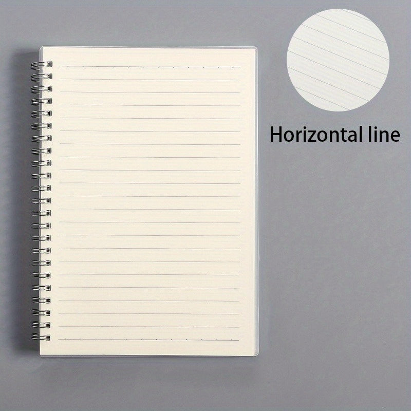 A5 Spiral Notebook To Do Lined Blank Ruled Grid Paper Journal