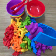 Rainbow Counting Bear Sorting Toys Educational Sensory Toy