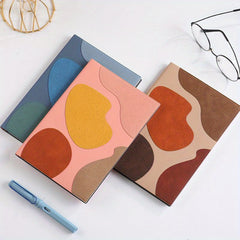 A5 Soft Faux Leather Notebook 100 Pages Students Diary