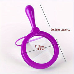 Hand held Acrylic Magnifying Glass Bracket Science And Education