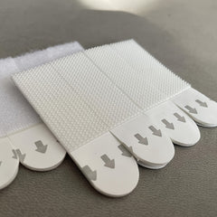 12pcs Removable Wall Hooks Double Sided Adhesive Strips