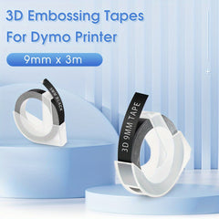 4pcs Mini Portable Label Machine Embossing Hand Curtain Decorative Tape