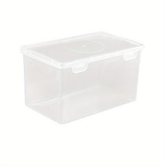 Face Mask Dispenser PP Hygiene Station With Cover High Clarity Mask Case