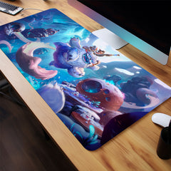Game Animation Mousepad Gaming Desk Mat Keyboard Pad Large