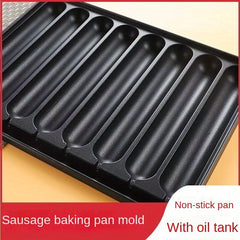 Nonstick Sausage Pan Hot Dog Maker for Outdoor Cooking Kitchen Breakfast