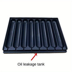 Nonstick Sausage Pan Hot Dog Maker for Outdoor Cooking Kitchen Breakfast