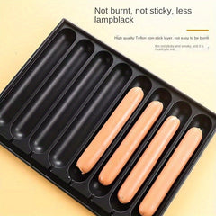 Nonstick Sausage Pan Hot Dog Maker for Outdoor Cooking Kitchen Breakfast