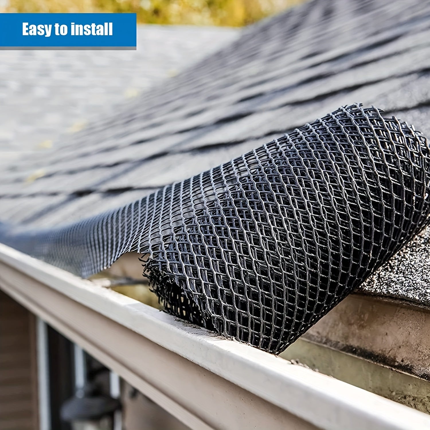 Gutter Guard Mesh Leaf Blocking Net Plastic Mesh Fence Mesh