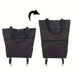 Foldable Handbag Small Cart Large Supermarket Shopping Bag