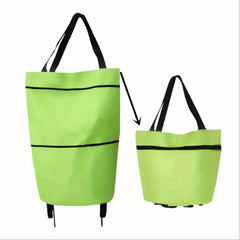 Foldable Handbag Small Cart Large Supermarket Shopping Bag